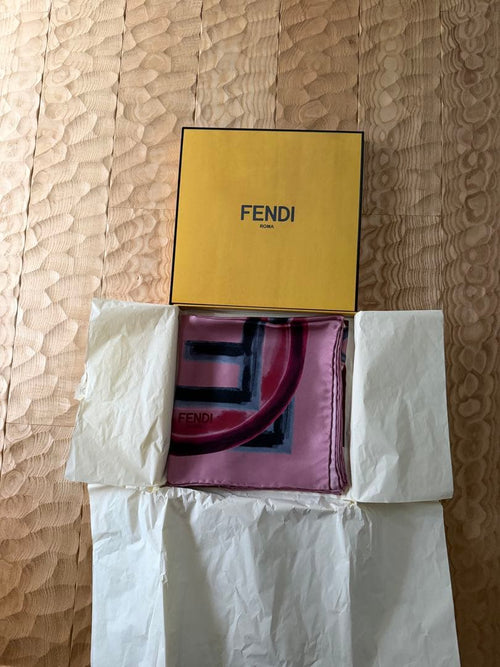 Fendi Bandanas Thin Scarves Ff