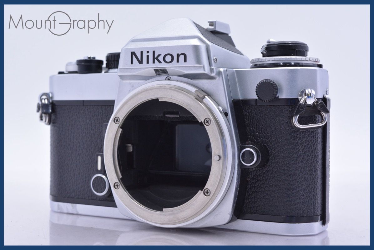 Slr Camera (Film) Nikon Fe #Am4704