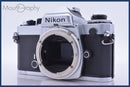 Slr Camera (Film) Nikon Fe #Am4704