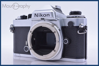 Slr Camera (Film) Nikon Fe #Am4704