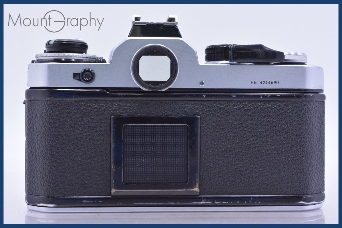 Slr Camera (Film) Nikon Fe #Am4704