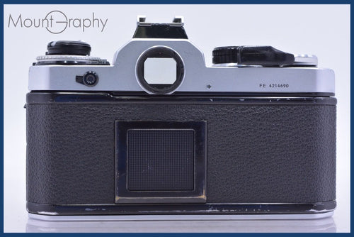 Slr Camera (Film) Nikon Fe #Am4704