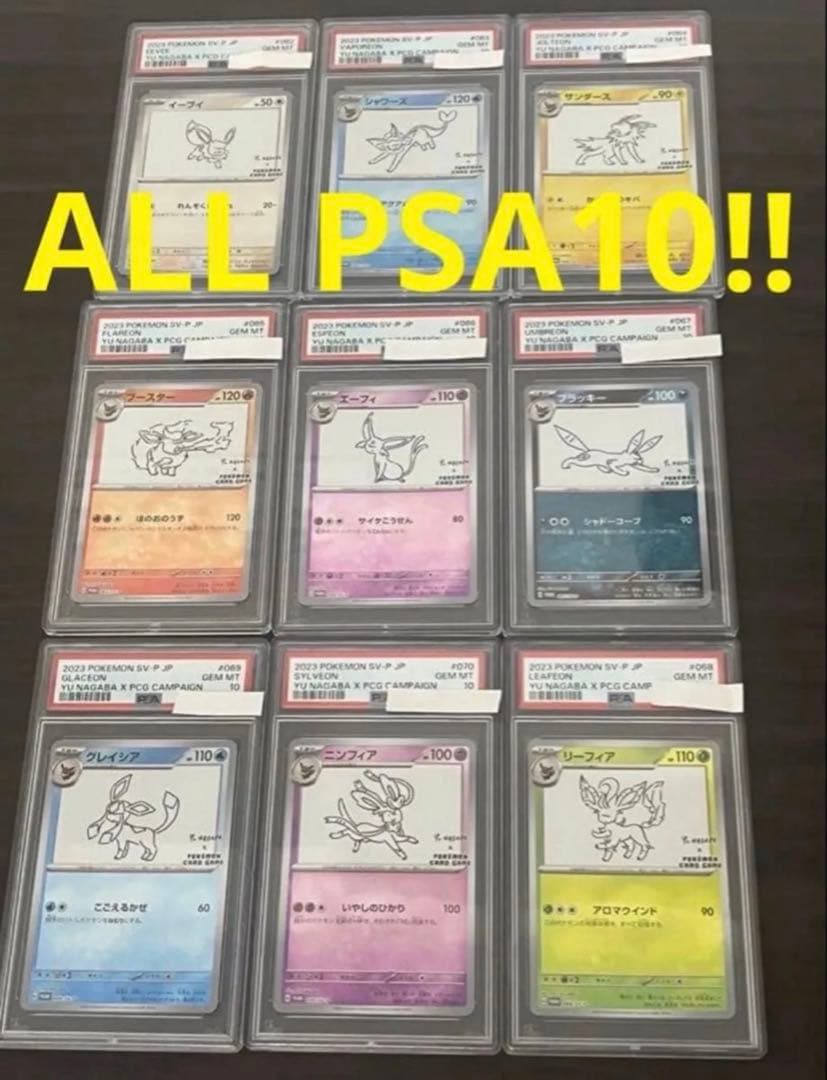 Pokemon Card Game Psa10 Nagaba