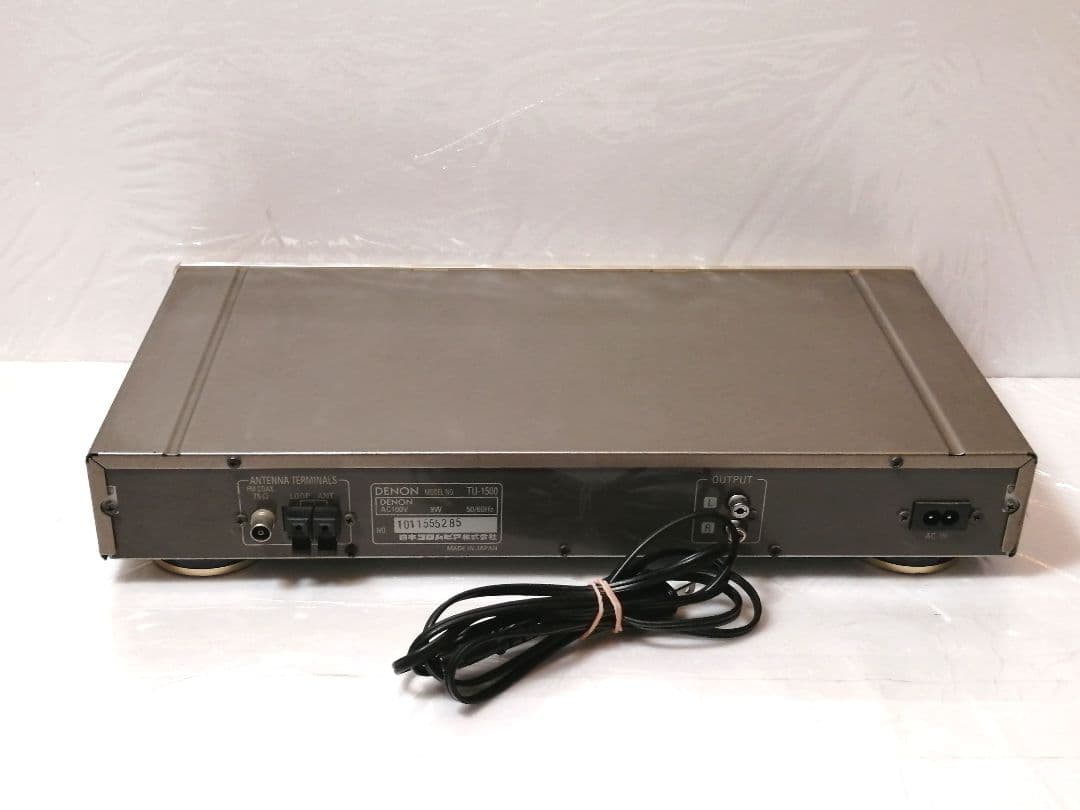 Radio Tuner Denon Am Fm Tu-1500