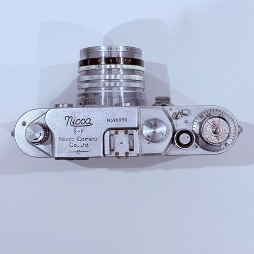 Slr Camera (Film) Nicca 3-F Nikkor-H.C F2