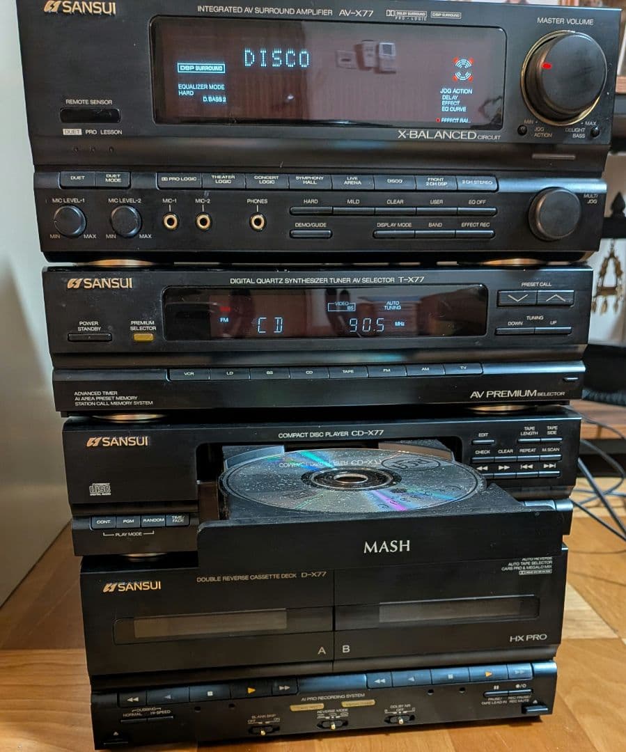 Sansui Mini Component Systems X77