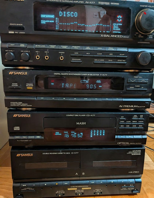 Sansui Mini Component Systems X77