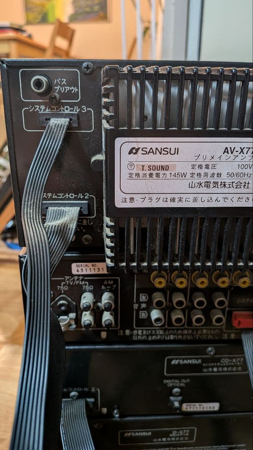 Sansui Mini Component Systems X77