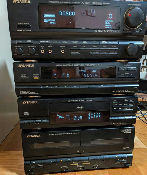 Sansui Mini Component Systems X77