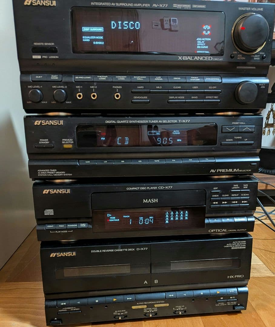 Sansui Mini Component Systems X77