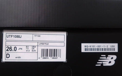Junya Watanabe Man Sneakers Newbalance Tf100 Us8