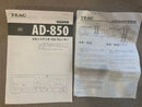 Teac Cd, Md Cassette Decks Ad-850 A-R630 Mk2
