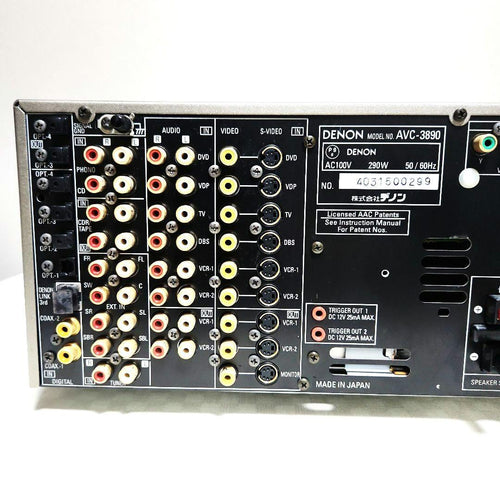 Denon Integrated Amplifiers Avc-3890 Av