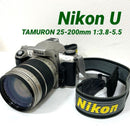 Nikon Slr Camera (Film) Set U> 25-200Mm 1:3.8-5.5