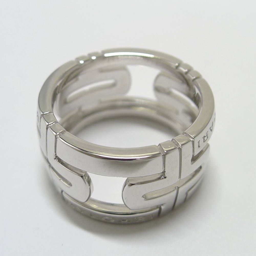 Bvlgari Ring 750Wg K18Wg 54 10.6G