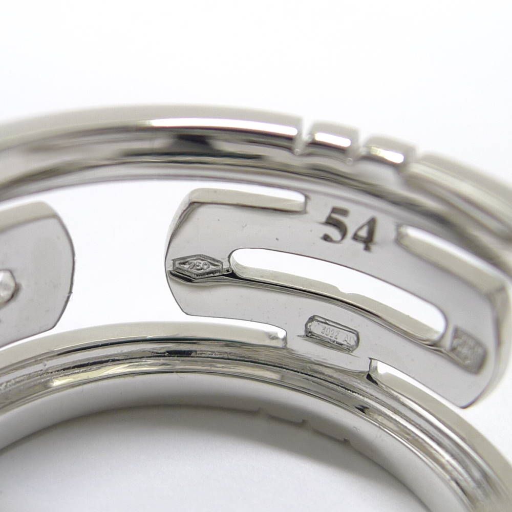 Bvlgari Ring 750Wg K18Wg 54 10.6G