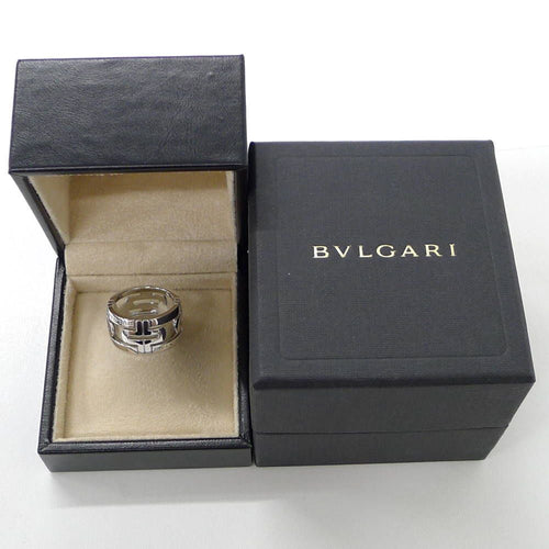 Bvlgari Ring 750Wg K18Wg 54 10.6G