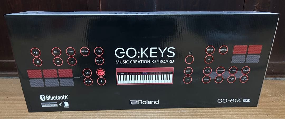 Roland Keyboard Electronic Piano Entry Go-61K