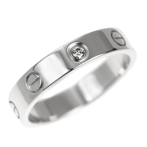 Cartier Ring K18Wg D1P 53