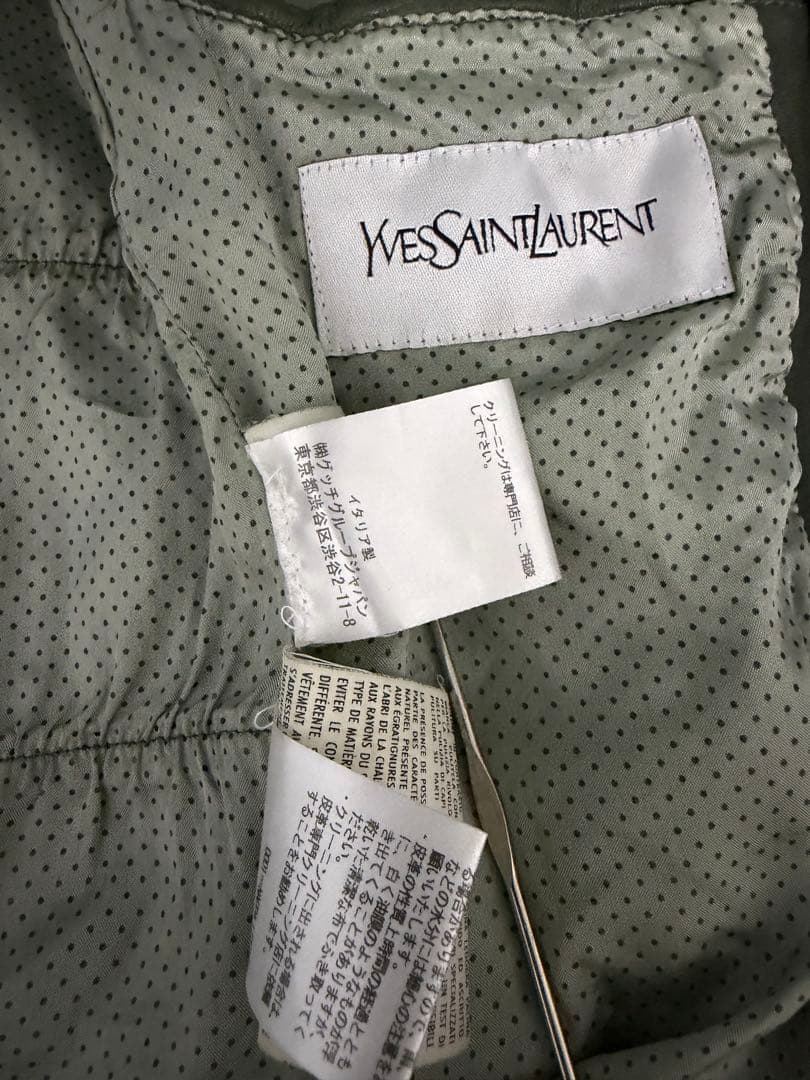 Saint Laurent Paris Single Biker Jackets Ysl Yves