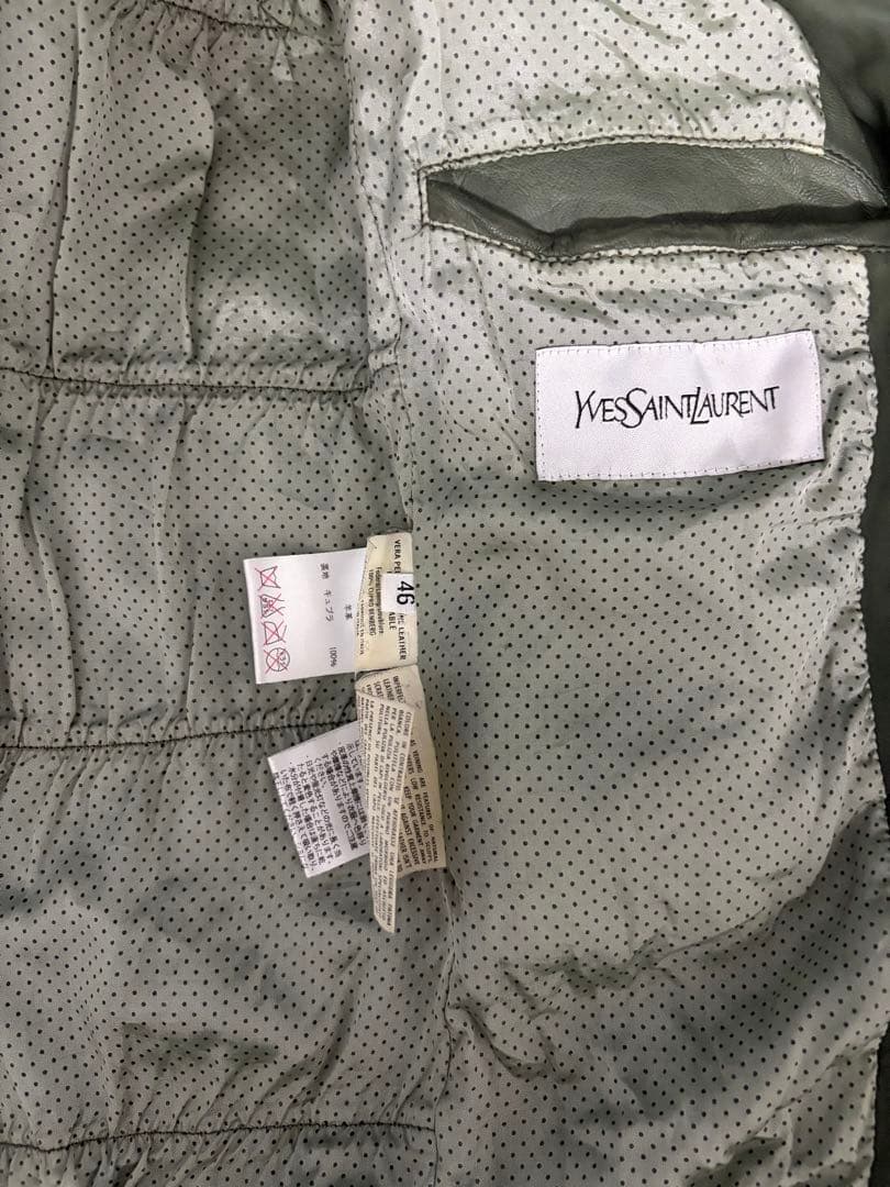 Saint Laurent Paris Single Biker Jackets Ysl Yves