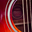 Yamaha Acoustic Guitars Fg720S Bs