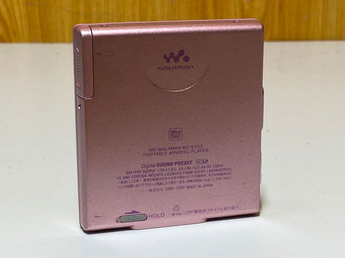 Sony Portable Md Player Walkman Mz-E505