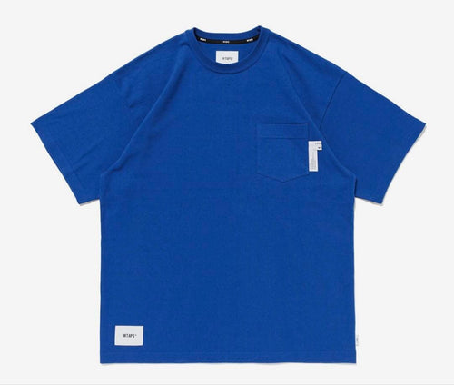 Wtaps T-Shirts 25Ss Insect Ss Cotton Blue L