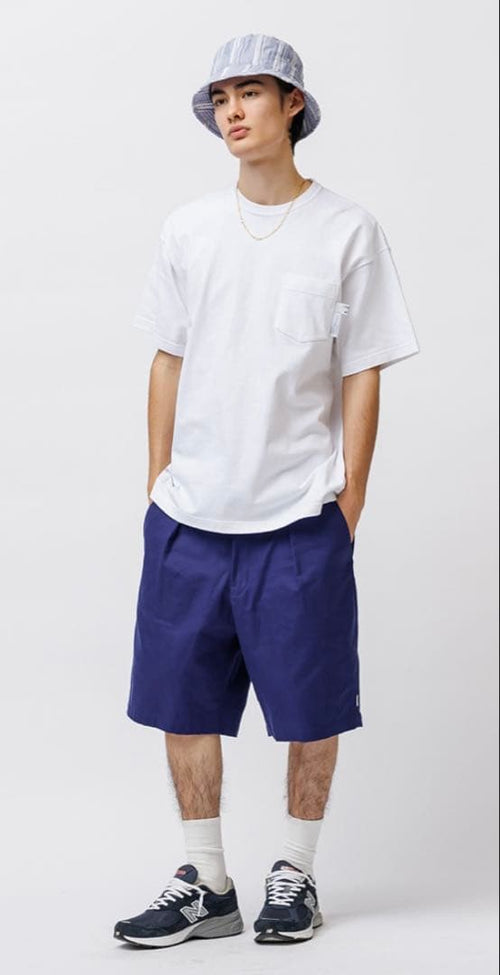 Wtaps T-Shirts 25Ss Insect Ss Cotton Blue L