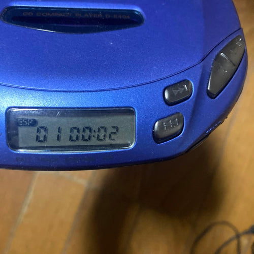 Sony Portable Cd Player D-E404