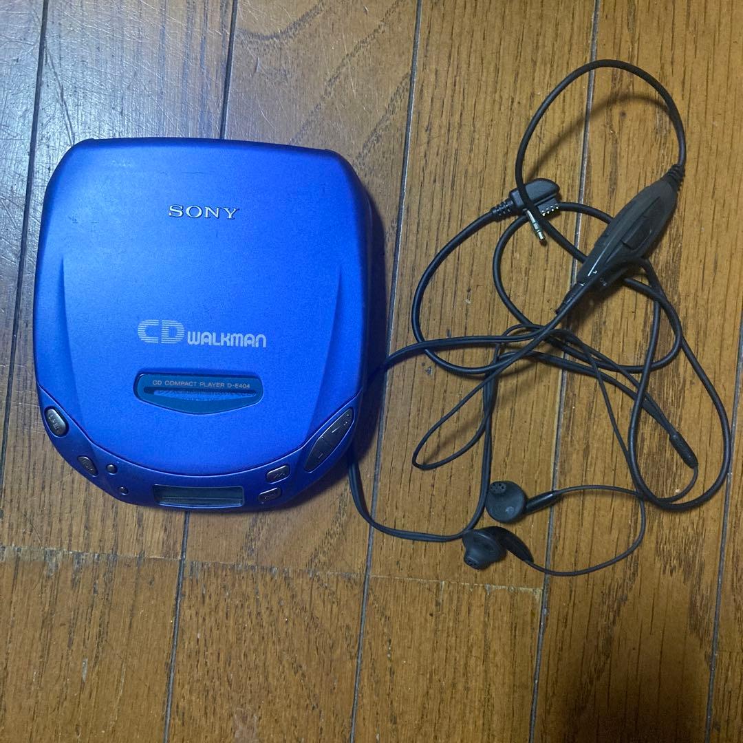 Sony Portable Cd Player D-E404