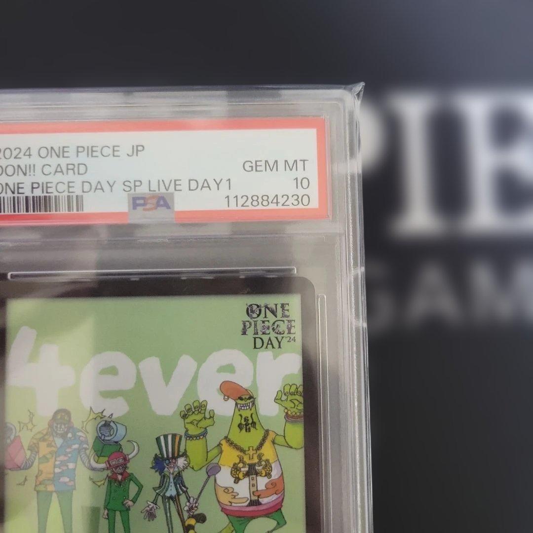 One Piece Card Game Gre4N Boyz Psa10