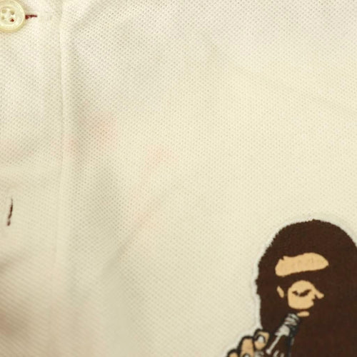 A Bathing Ape Polo Shirt L /Cx Gy35
