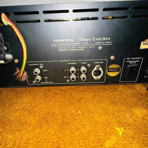 Onkyo Radio Tuner Integra T-466Mkii Fm/Am