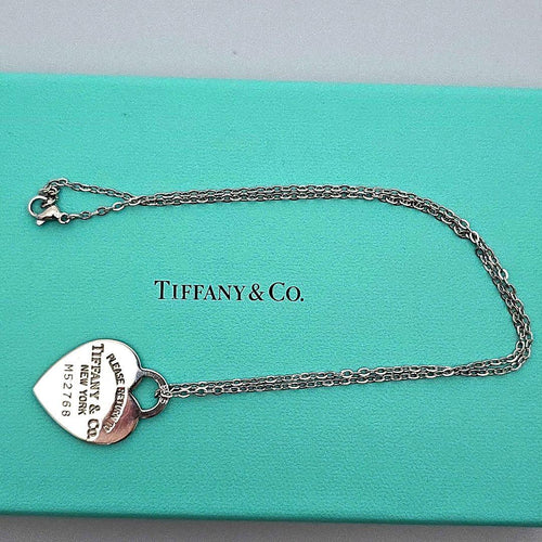 Tiffany Necklaces Sv925