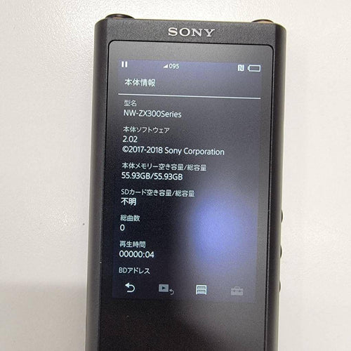 Sony Digital Audio Players Zx 64Gb Nw-Zx300