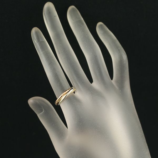 Cartier Ring Xs 49 K18Yg/Wg/Pg #196468