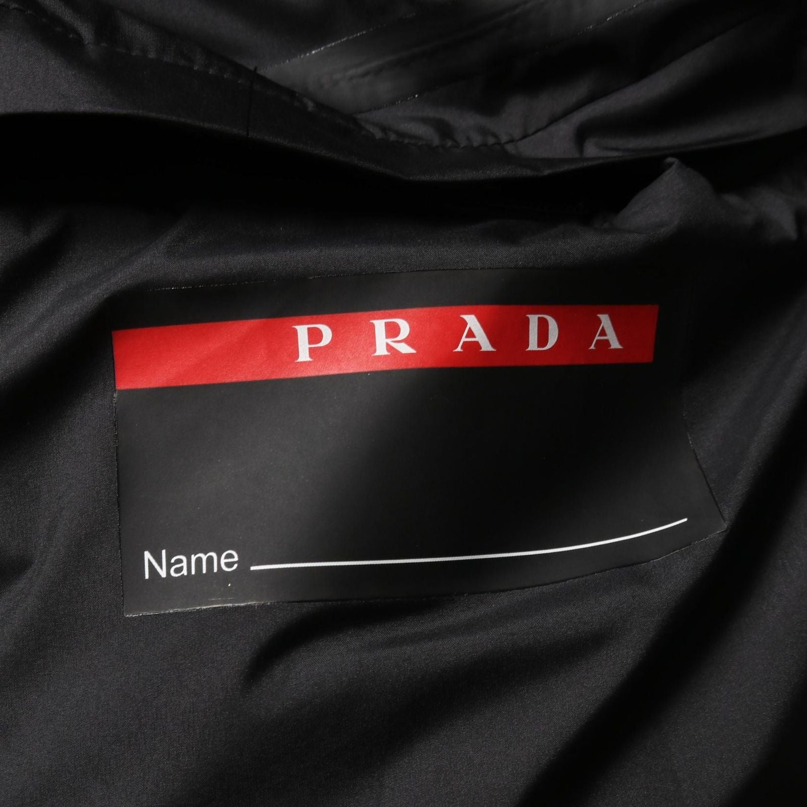 Down Jacket Prada Sport Linea Rossa