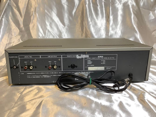 Aiwa Cd, Md Cassette Decks Ad-F77M