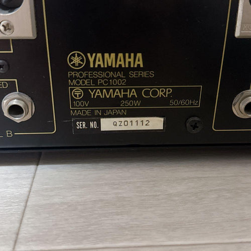 Yamaha Power Amplifier Pc1002 300W