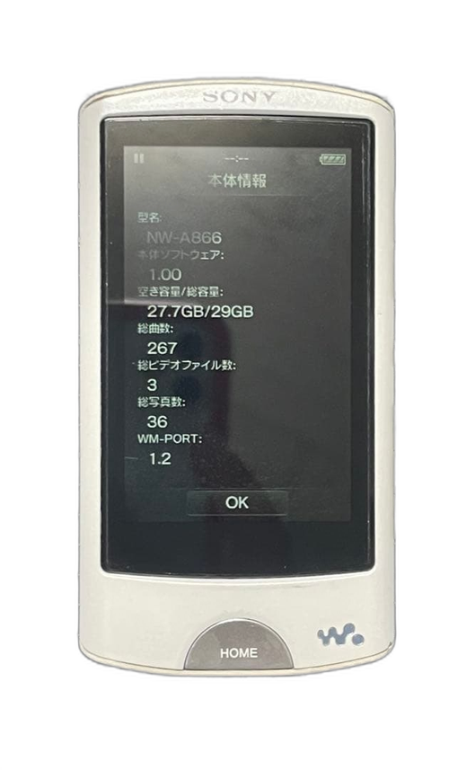 Sony Digital Audio Players Walkman Nw-A866 32Gb