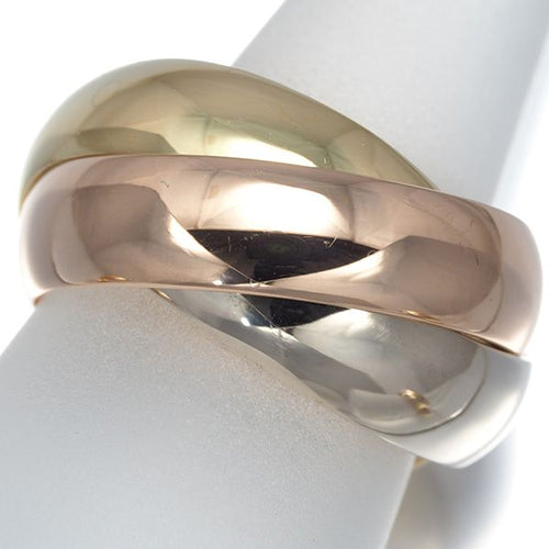 Cartier Ring Xl 51 K18Yg/Wg/Pg #190097