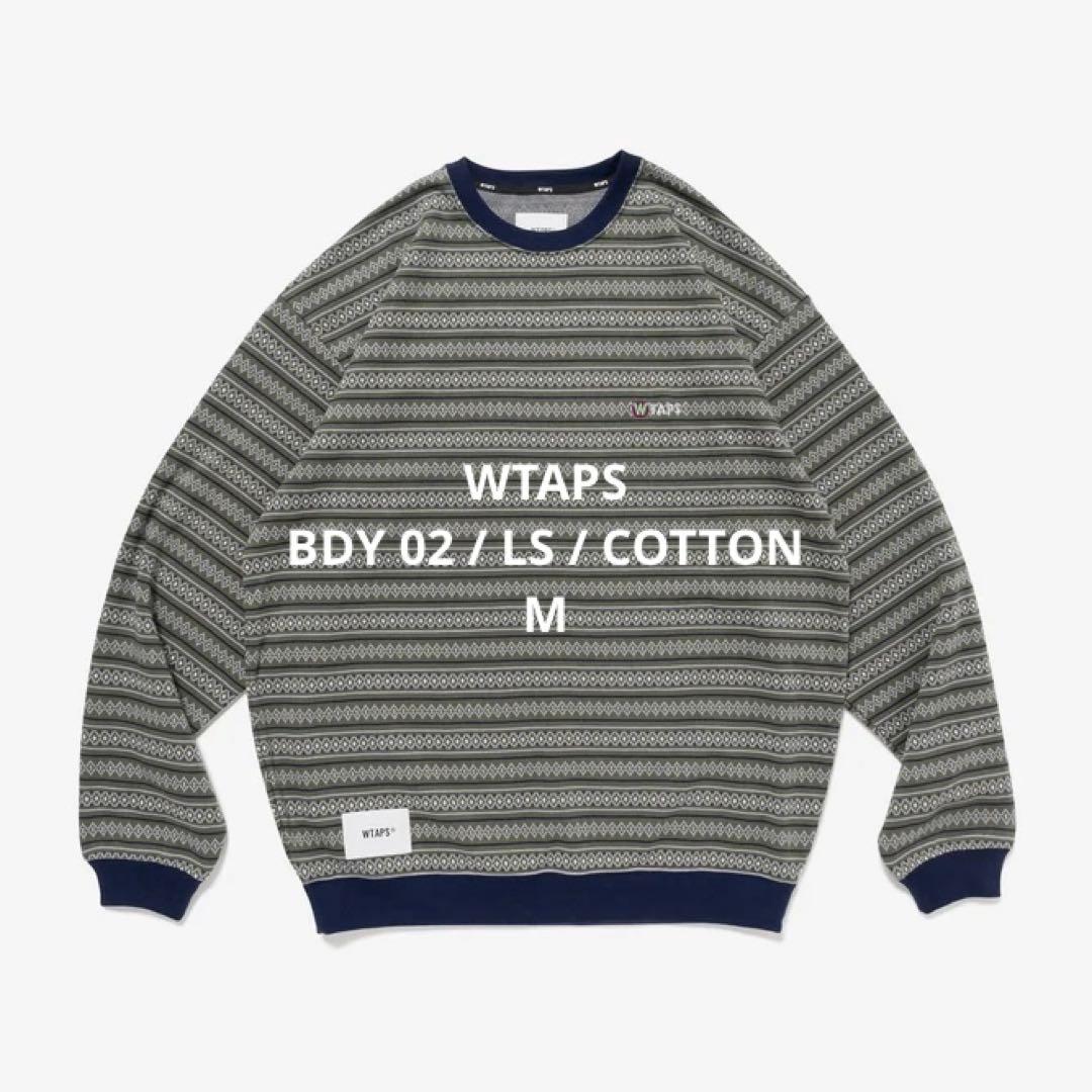 Wtaps Medium/Long-Sleeve T-Shirts Bdy 02 Ls Cotton 2 M