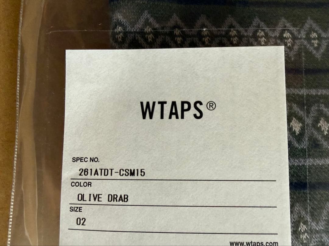 Wtaps Medium/Long-Sleeve T-Shirts Bdy 02 Ls Cotton 2 M