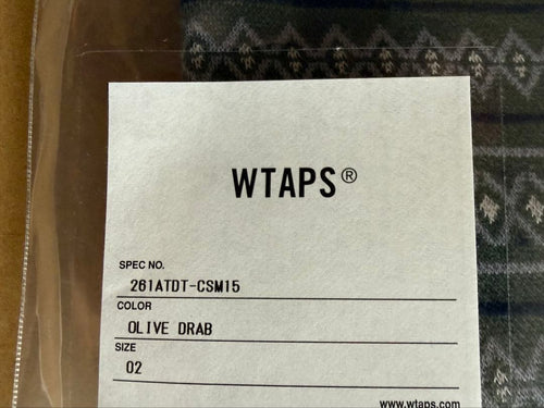 Wtaps Medium/Long-Sleeve T-Shirts Bdy 02 Ls Cotton 2 M