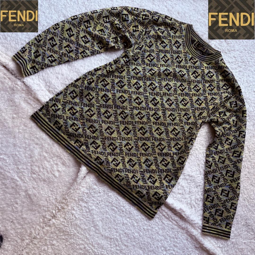 Fendi Long-Sleeve Ff