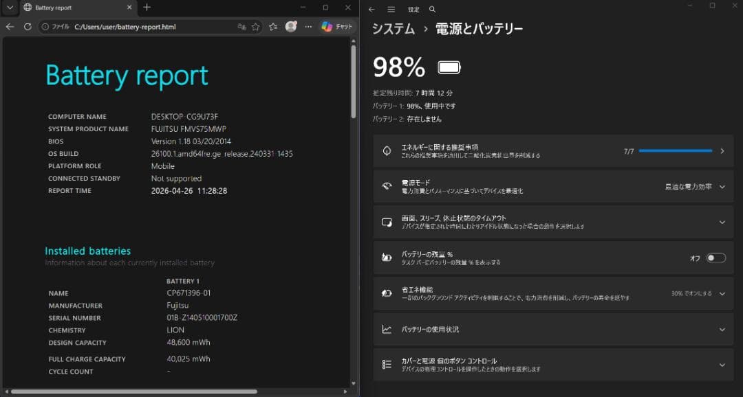 Fujitsu Windows Notebook Body Lifebook Sh75/M (I5/8Gb/128Gb/Wqhd)