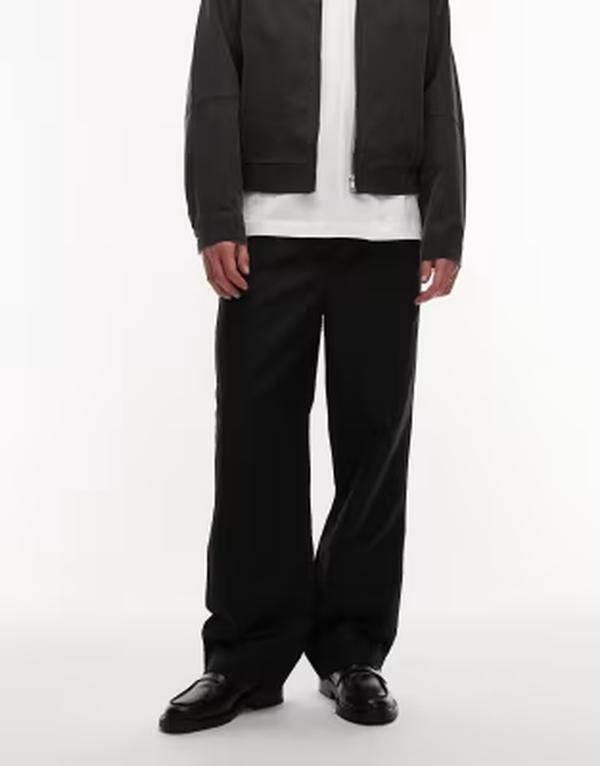 All Saints Others Allsaints Roland Tailored Pants Faded Black