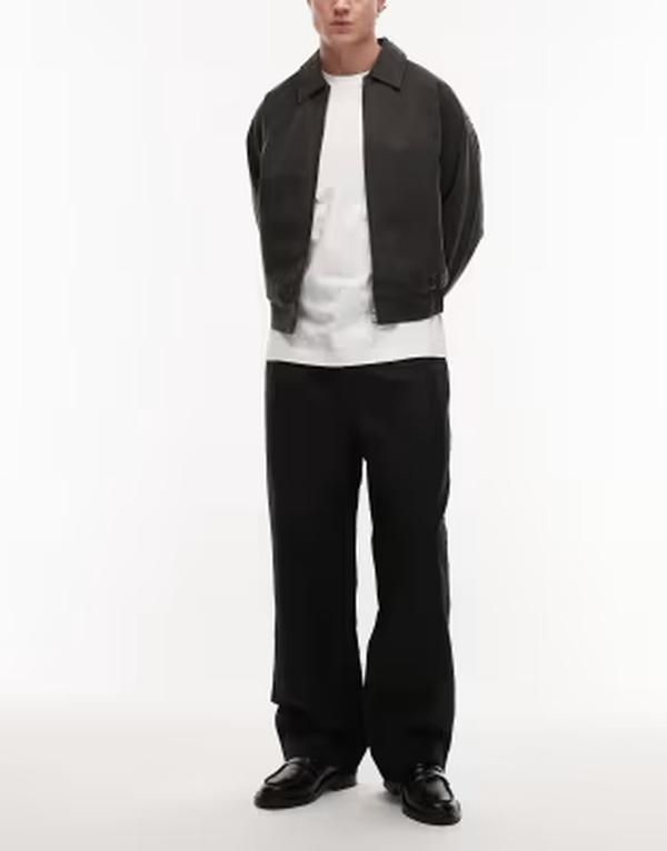 All Saints Others Allsaints Roland Tailored Pants Faded Black