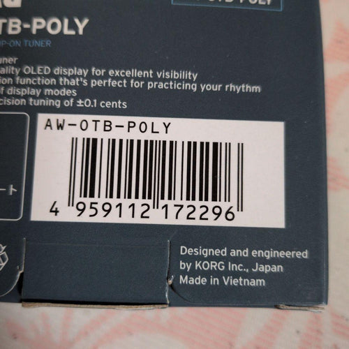 Korg Tuners Aw-Otb-Poly